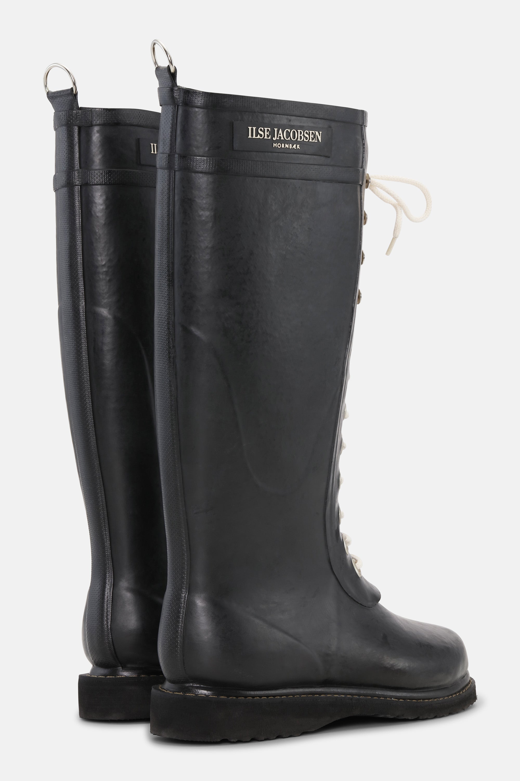 Ilse Jacobsen Hornbæk Footwear Long Rubber Boots Rain boots 01 Black